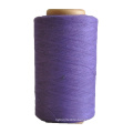 Purple blended yarn knitting fabric eco-friendly hilo de tejer multicolor yarn